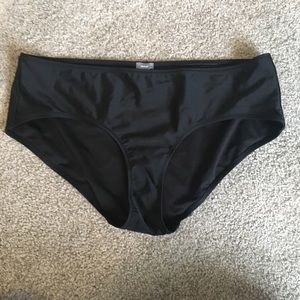 Aerie black hipster bikini bottoms